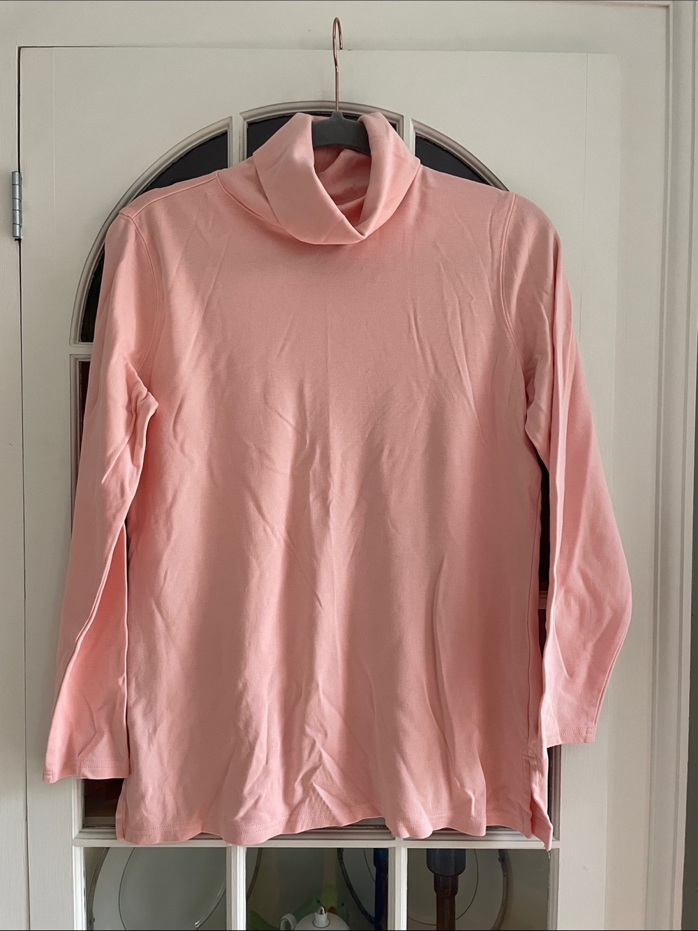 L.L. Bean Light Pink Turtle Neck size Medium